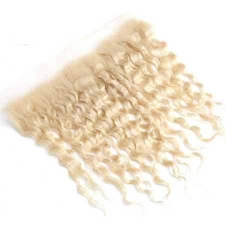 (#613) Blonde Human Hair HD Lace 13x6 Frontal🎯 Free Shipping