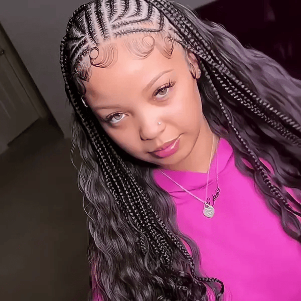 Limited Time 2-Pack Sale 🔥 (#1B) Natural Black Bulk Human Braiding Hair🎯 Free Shipping