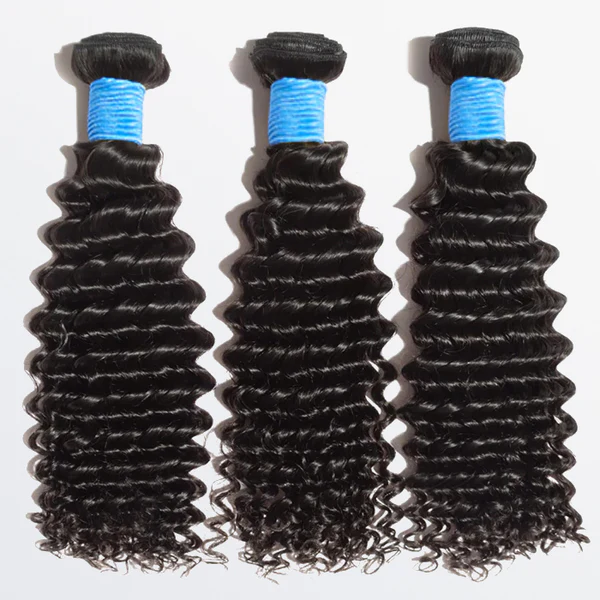 (#1B) Loose Wavy  Natural Black Human Hair Bundle | 3 PCS🎯 Free Shipping