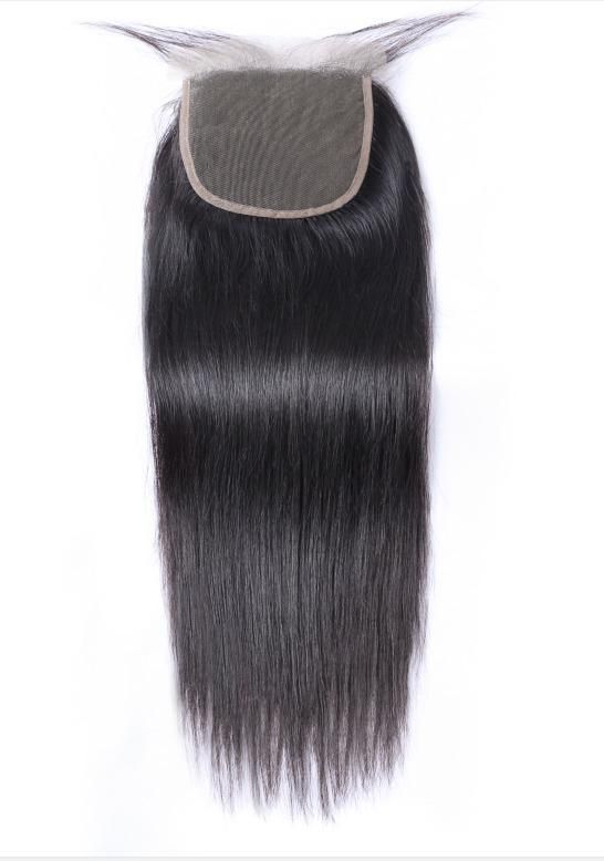 (#1B) Natural Black Human Hair HD Lace  5x5 Closure🎯 Free Shipping