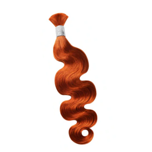 Limited Time 2-Pack Sale 🔥 (#350) Ginger Bulk Human Braiding Hair🎯 Free Shipping