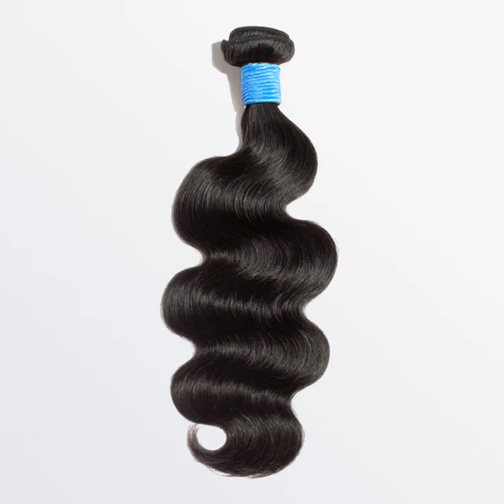 (#1B) Kinky Straight  Natural Black Human Hair Bundle🎯 Free Shipping