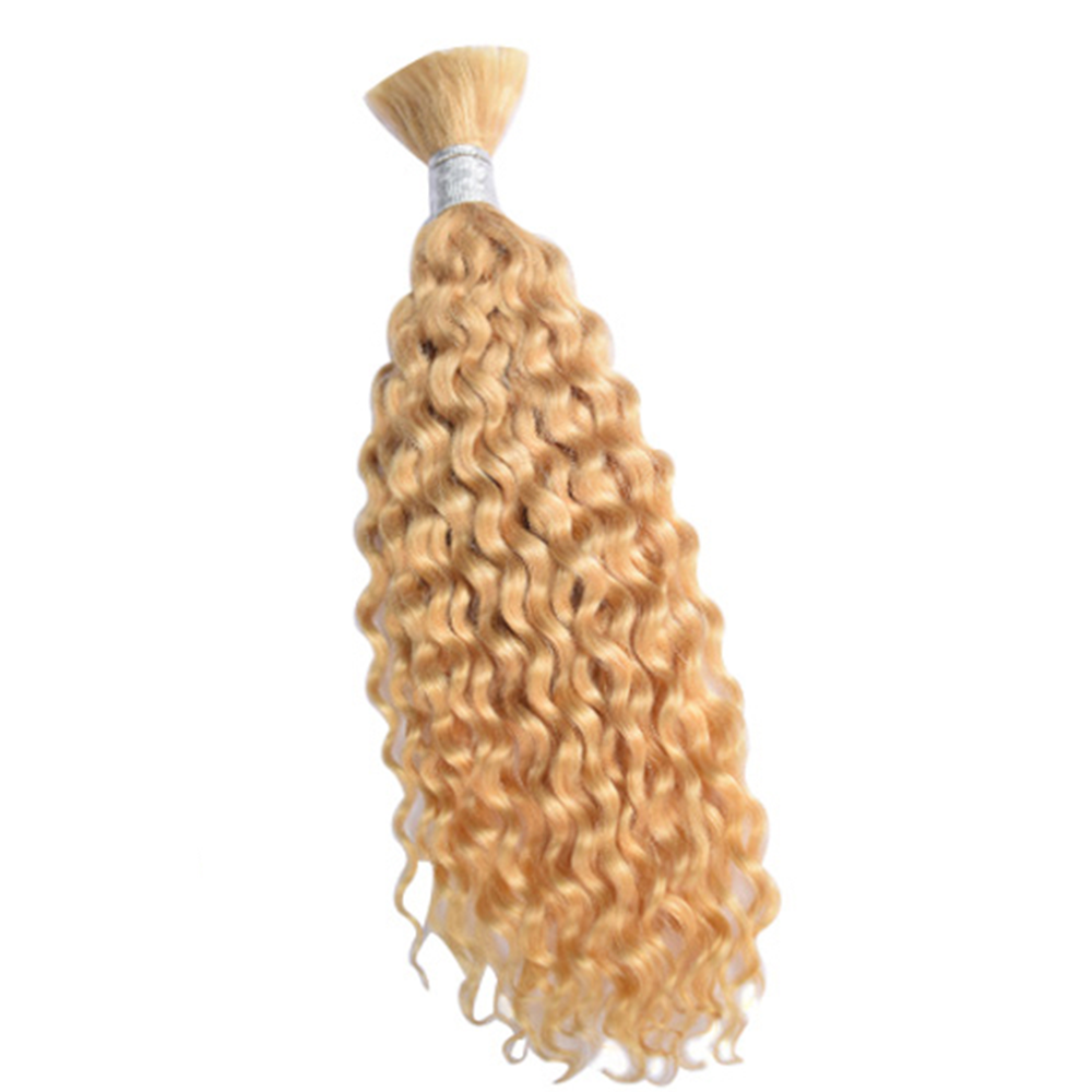 Limited Time 2-Pack Sale 🔥 (#613) Blonde Bulk Human Braiding Hair🎯 Free Shipping