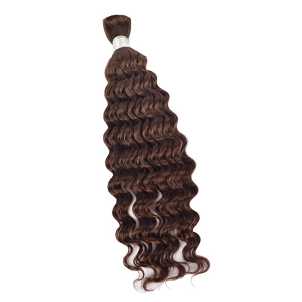 Limited Time 2-Pack Sale 🔥 (#4) Dark Brown Bulk Human Braiding Hair🎯 Free Shipping