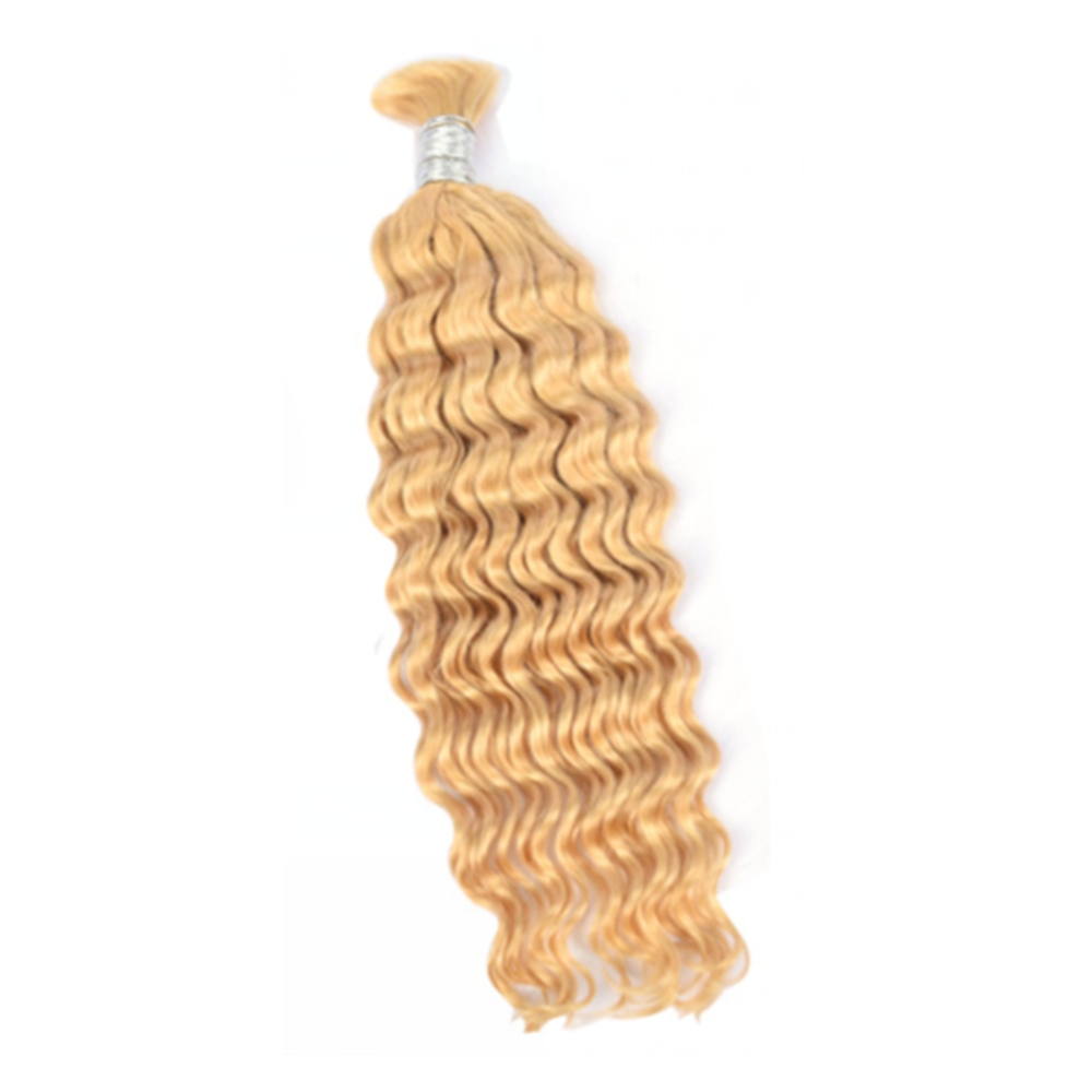 Limited Time 2-Pack Sale 🔥 (#613) Blonde Bulk Human Braiding Hair🎯 Free Shipping
