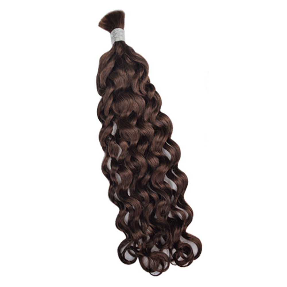 Limited Time 2-Pack Sale 🔥 (#2) Darkest Brown Bulk Human Braiding Hair🎯 Free Shipping