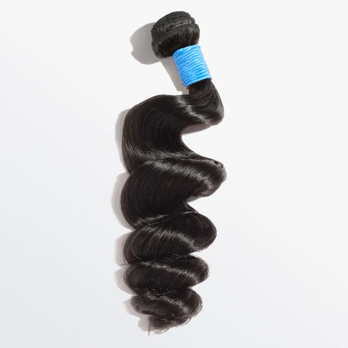 (#1B) Straight Natural Black Human Hair Bundle🎯 Free Shipping