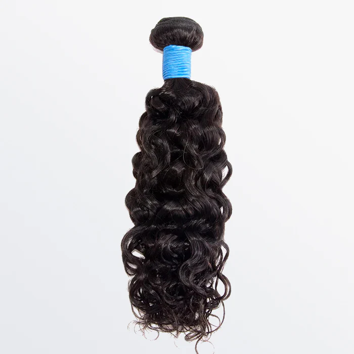 (#1B) Kinky Straight  Natural Black Human Hair Bundle🎯 Free Shipping