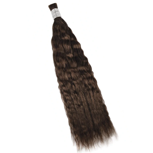 Limited Time 2-Pack Sale 🔥 (#2) Darkest Brown Bulk Human Braiding Hair🎯 Free Shipping