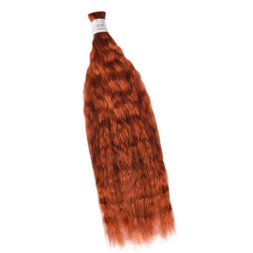 Limited Time 2-Pack Sale 🔥 (#350) Ginger Bulk Human Braiding Hair🎯 Free Shipping