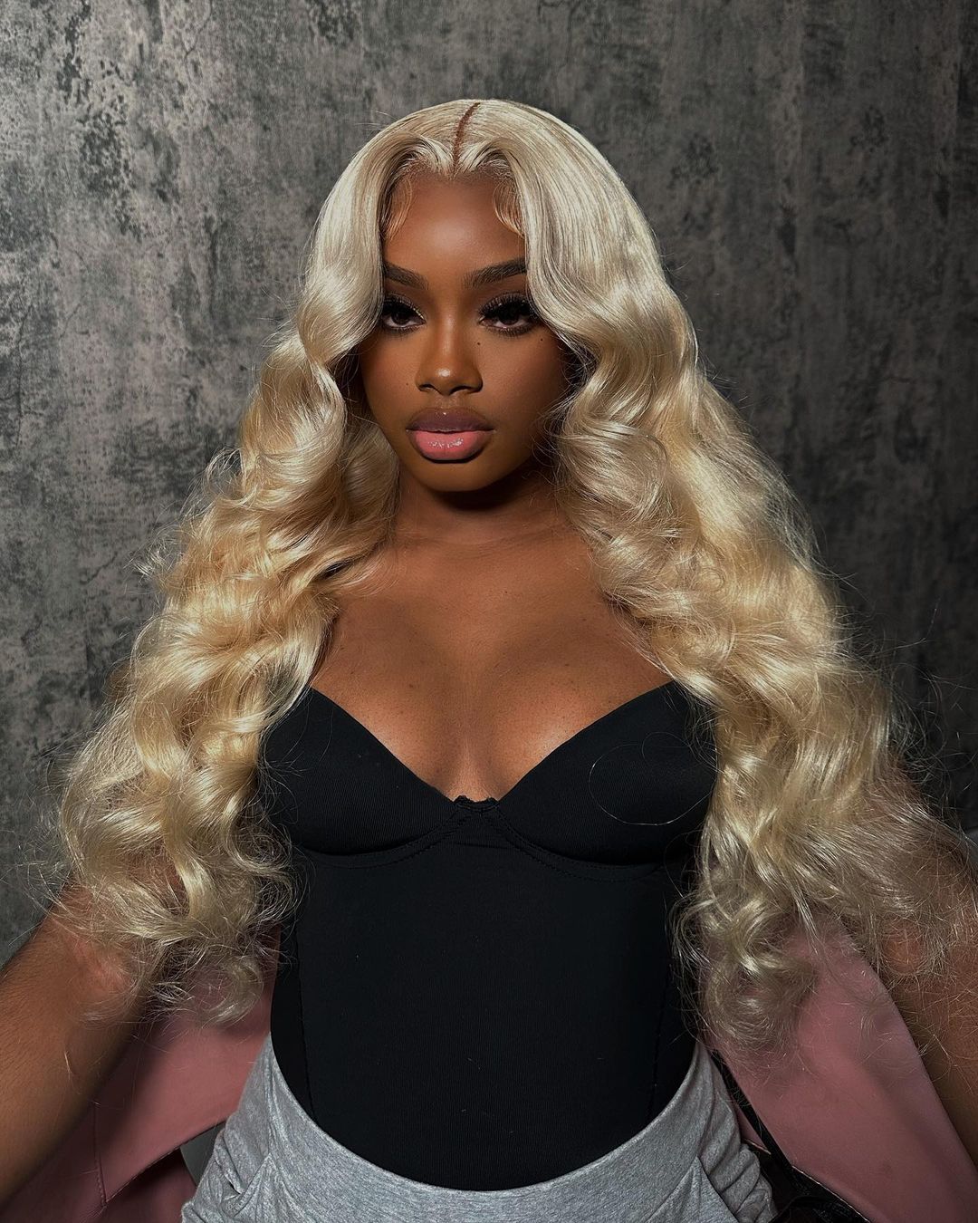 (#613) Blonde Human Hair 4x4 Closure Wig🎯 Free Shipping